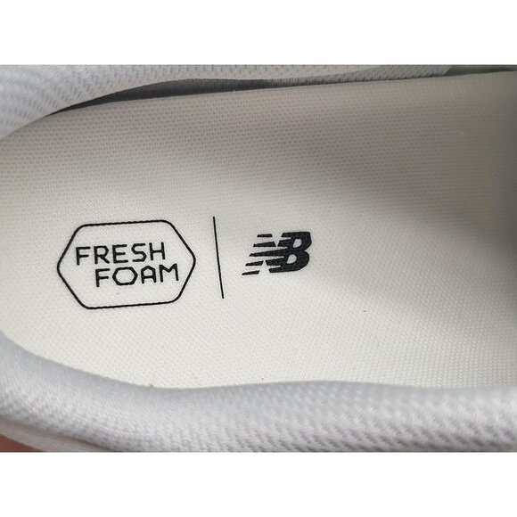 New Balance Fresh Foam 680 v8 Shoes Mens Size 11 Wide White Gray Green Running - Picture 8 of 10